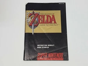 Legend of Zelda A Link to the Past Authentic SNES Manual Only *CAN* Damage - Bild 1 von 12