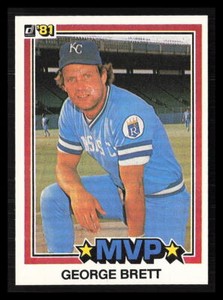 George Brett 1981 Donruss #491  Kansas City Royals