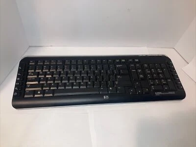 Wireless keyboard  hp kg-0636 OEM For Parts Untested No Dongle “as Is” - Image 1 of 4
