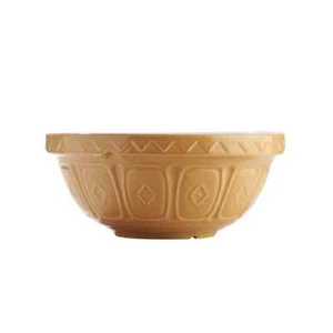 Mason Cash Cane Collection Beige 24 Cm Traditional Retro Earthenware Mixing Bowl - Picture 1 of 1