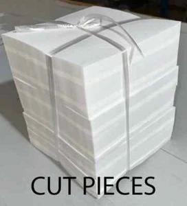 100 Pieces Soft & Strong Embroidery Backing Cut Away 20cm x 20cm 40gsm - Picture 1 of 2
