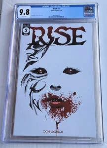 The Rise #2 - 🩸Aguillo Variant🩸 - CGC 9.8  - Picture 1 of 3