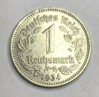 Deutschland - 1 Reichsmark -  1934 A - Nickel - 23 mm -