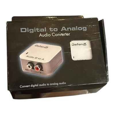 Gefen Digital Audio To Analog Audio Adapter/Converter (GTV-DIGAUD-2-AAUD) 305 - Image 1 of 4