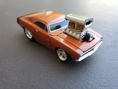 1/64 Muscle Machines 1969 Dodge Charger brownish orange - Image 1 of 4