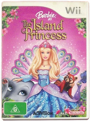 Barbie as The Island Princess Nintendo Wii PAL *без руководства* - Изображение 1 из 2