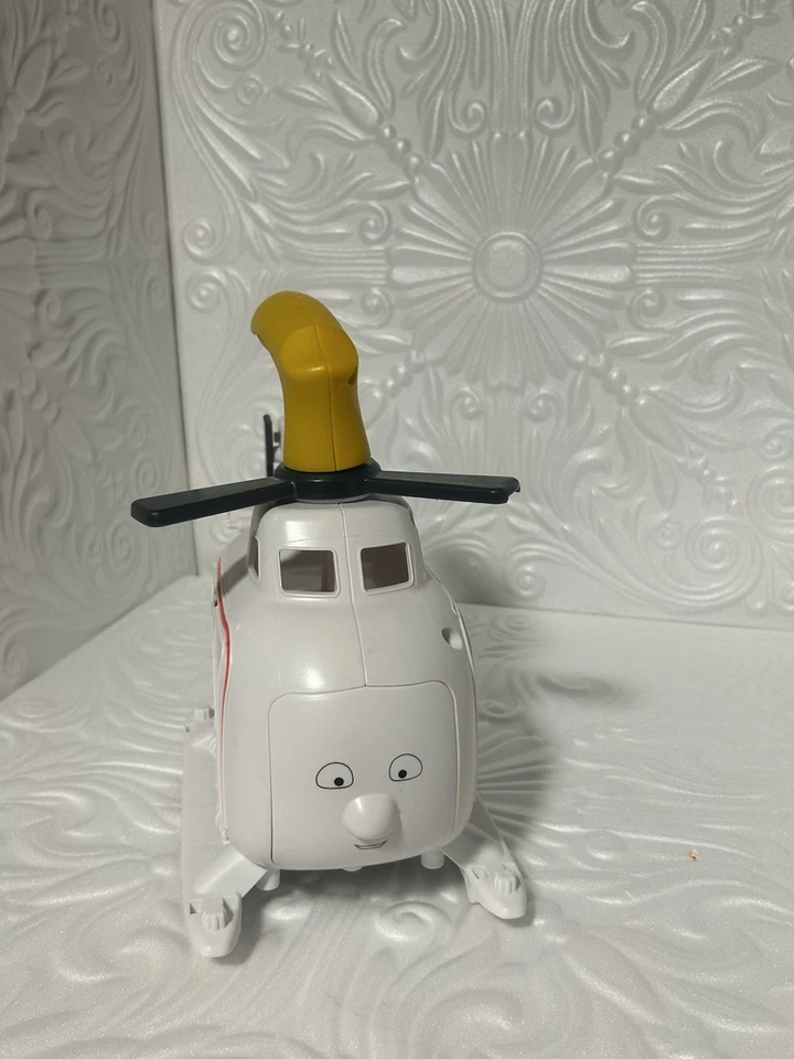 Track Master Press N Spin Гарольд Томас и Друзья Поезд Вертолет Погрузчик - Изображение 1 из 4