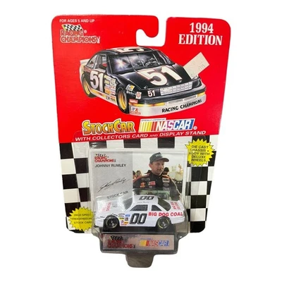 1995 Racing Champions Johnny Rumley #00 Big Dog carbón 1/64 diecast con tarjeta Foto 1 de 3
