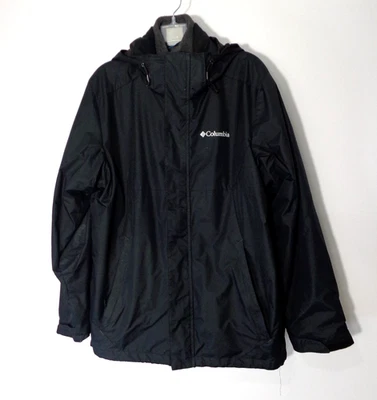 Chaqueta negra Columbia Interchange 3 en 1 para hombre talla M Foto 1 de 4