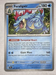 Feraligatr - 041/162 - Rara Non Holo - Pokemon Forze Temporali - Foto 1 di 1