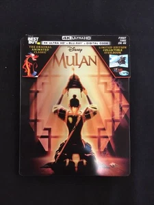 Disney's Mulan 4K Blu-Ray LIMITED EDITION Steelbook 1998 Komplett RAR OOP - Bild 1 von 3