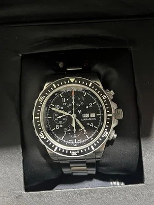 Marathon CSAR Watch Automatic Pilots Chronograph Val 7750, 46MM - Image 1 of 4