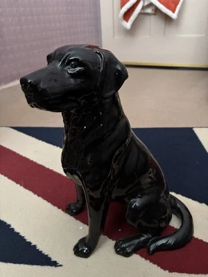 Beswick Fireside Black Labrador - Image 1 of 3