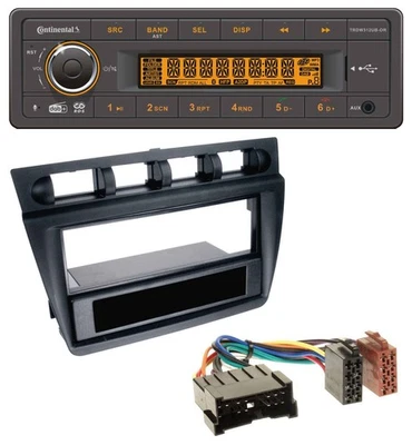Continental Bluetooth MP3 USB DAB Autoradio für Kia Picanto (ab 2006) - schwarz - Bild 1 von 4