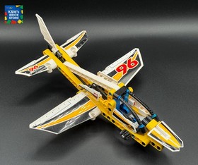 Lego Technic 42044 Display Team Jet 100% Complete Retired