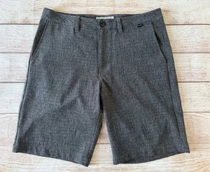 Travis Mathew Shorts Mens *34 Dark Gray 10" Inseam Casual Chino Performance Golf - Picture 1 of 7