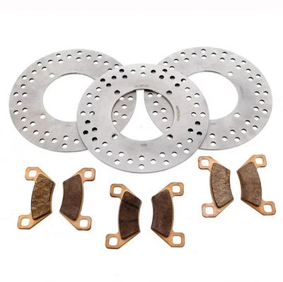 2011 Arctic Cat 550s H1 EFI Front & Rear Brake Rotors & Severe Duty Brake Pads — 第 1/4 张图片