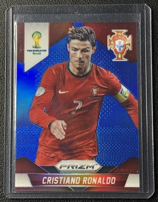 Cristiano Ronaldo 2014 Panini Prizm FIFA WORLD CUP BRASILIEN #161 BLAU 119/199 - Bild 1 von 2