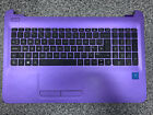 HP 15-ac139na Palmrest Keyboard Faulty Spares and repairs Untested Purple