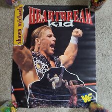 Shawn Michaels Vintage WWF 1997 Wrestling Poster WWE 16x20 NEW NOS Sealed