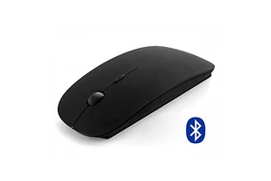 Bluetooth Wireless Silent Mouse Optical Quiet Ninja Noiseless Mouse BLACK - Picture 1 of 3
