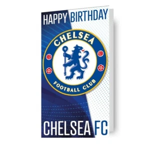 Tarjeta de cumpleaños del Chelsea FC, tarjeta de cumpleaños del club de fútbol Chelsea para él - Imagen 1 de 6