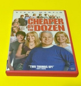 Cheaper by the Dozen (DVD, 2004, Full & Widescreen Editions) "A Fun Family Film" - Picture 1 of 4
