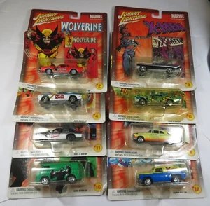 JONNY LIGHTENING | 8 Sealed MARVEL COMICS X-MEN Toy Car Lot #33526Y - Picture 1 of 3