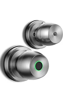 Smart Door Handle, keyless Entry Door Lock, Smart Door Lock, biometric - Picture 1 of 4