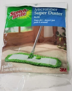 Scotch-Brite 3M Microfibra Super Duster Ricarica Lavabile Nuovo Confezione Aperta 2007 - Foto 1 di 5