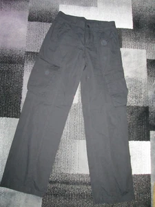H+M Damen Cargo Hose Schwarz Größe 36 - Bild 1 von 2
