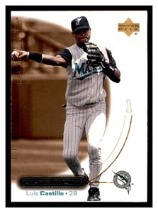 2001 Upper Deck Ovation #48 LUIS CASTILLO Florida Marlins ~E2H