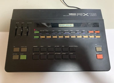 Yamaha RX15 drum machine vintage tested used from Japan - image 1 of 4