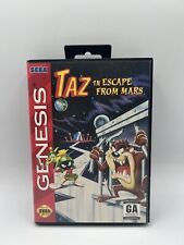 Taz in Escape From Mars Sega Genesis Game and Case