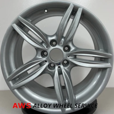 BMW 5&6-SERIES ACTIVEHYBRID 5 M6 2011-2018 19" FACTORY OEM FRONT WHEEL RIM 71414 - Image 1 of 4