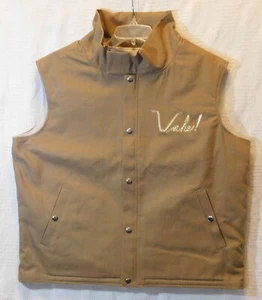 WINTER VEST Free or Low Cost Insulation Recyclable Removable Inserts Tan WAHE! - Picture 1 of 5