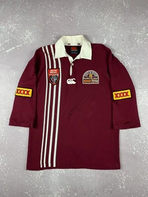 1998 90-е Queensand Harvey Norman государство происхождения Кентербери регби Джерси мужской S - Изображение 1 из 4