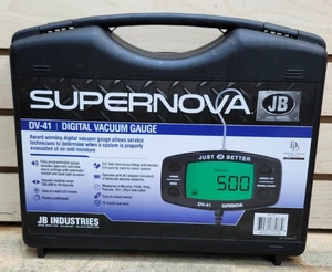 JB Industries Supernova DV-41 Misuratore di aspirazione digitale micron /NUOVO - scatola aperta - Foto 1 di 6