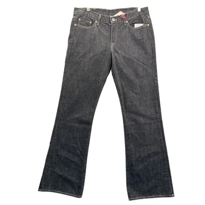 Pantalones de mezclilla Lucky Brand Sweet N bajos negros lavados corte bota para mujer 14/32 Foto 1 de 4