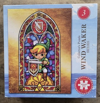 Rompecabezas Nintendo Legend of Zelda Wind Waker Series Collector #3 550 piezas Foto 1 de 3