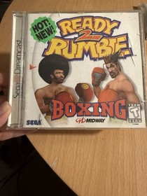 Ready 2 Rumble Boxing Sega Dreamcast 1999 Midway Manual Multiplayer NTSC-U/C