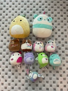 Squishmallow Lot- 11 Items- Pre Owned - Picture 1 of 3