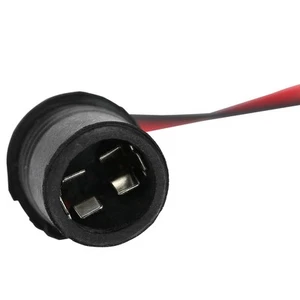 Black T10 Wiring Harness Socket Pre Wiring Socket LED Bulbs Xenon Lamp Bulb - Picture 1 of 12