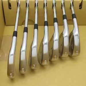 Lefty Mizuno Pro 245 Iron Set 7pcs 5-Pw,Gw Flex S Stiff KBS TOUR 120 - Picture 1 of 8