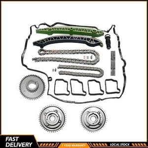 Kit de cadena de distribución de engranajes ajustadores de árbol de levas para Mercedes R172 C204 C250 E250 SLK250 - Imagen 1 de 10