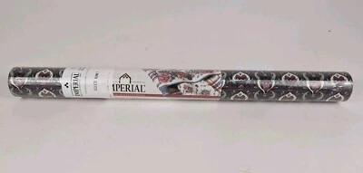 Papel Pintado 33' x 20.5" Imperial Púrpura Floral Bordes Coordinados Papel Pintado NUEVO  Foto 1 de 4