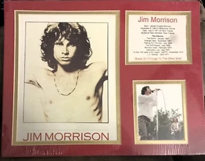 Jim Morrison (Doors) 11x14 w/2 photos 5x7 and 4x6 (not autographed) unopened - Picture 1 of 4