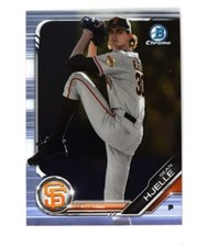 2019 Bowman Chrome Prospects Base #BCP-183 Sean Hjelle - San Francisco Giants