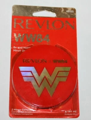 Revlon x WW84 Wonder Woman 3x and Normal Zoom 2 Mirror Compact Collection - Image 1 of 2