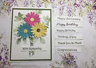 Handmade Daisy Card KIT w/Multiple Card Front Sentiments Quality Made